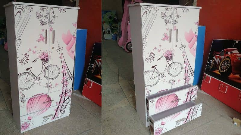 cupboard wardrobe Almari for kids, 3