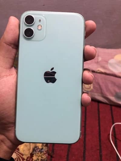 iPhone 11, Green Color, Battery Health 71, Non PTA