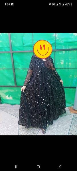 black maxi party wear 1