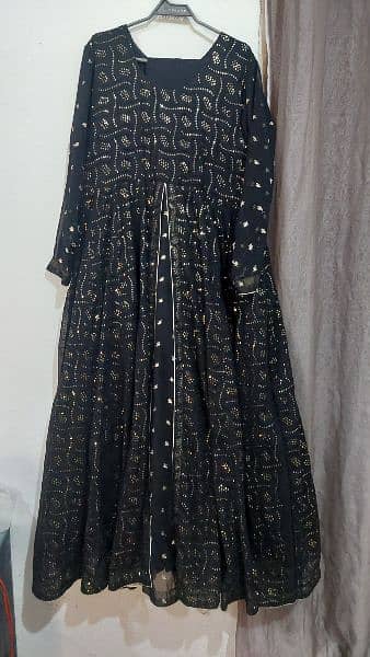 black maxi party wear 3