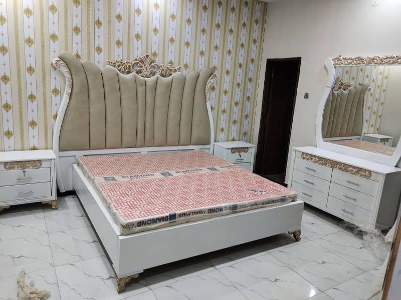 Bedset Latest& beautiful (home delivery available)Whatsapp 03117909944 5