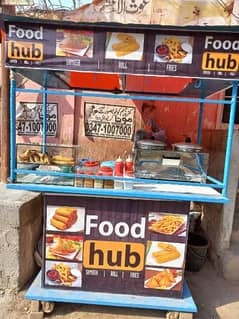 Food cart with complete saman for sale