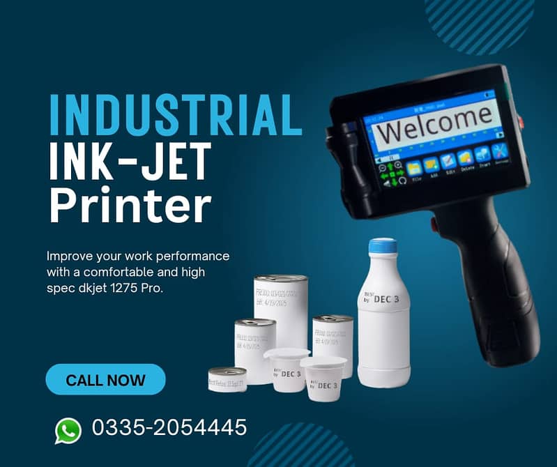 Handheld Expiry Date Printer/TIj Printer/ Ink Jet Printer(xv) 1