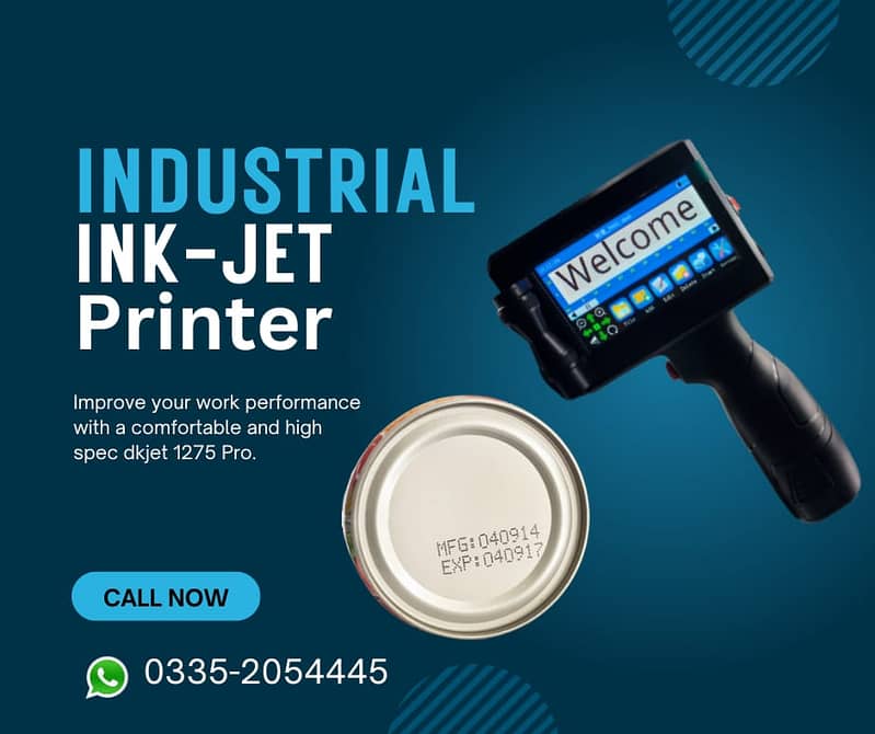 Handheld InkJet Printer 12.7mm/Expiry Date Printer/Tij Printe(xxii) 1