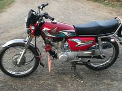 125Honda,2023 model,letter cutta ha,nmber nhi lga