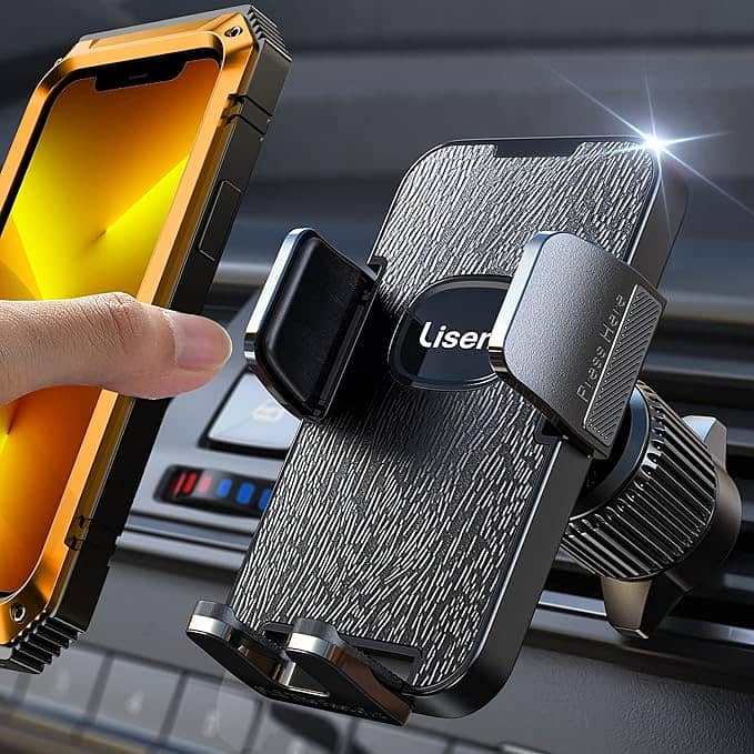 Phone Holder Mount for Car Vent, [2022 Metal Hook] Car Vent Phone a567 0
