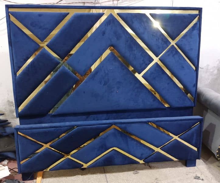 bed / brass bed / Furniture / Poshish bed / bed dressing side table 10