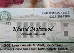 Advocate Lawyer Civil and property Cases