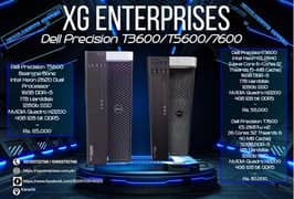 Dell Precision T3600/T5600/7600 Xoen Single Dual Processor For Sale