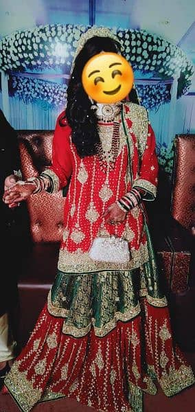 bridal lenga v good condition one taim use 1