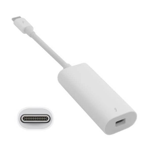 Apple thunderbolt 3 to thunderbolt 2 original connector for Mac 2