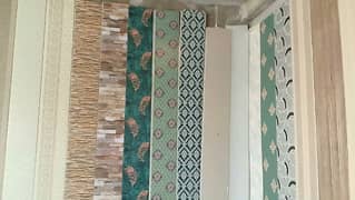3d wall panel sheet wallpapers Blinds wood Vinyl floor Ceiling Grass