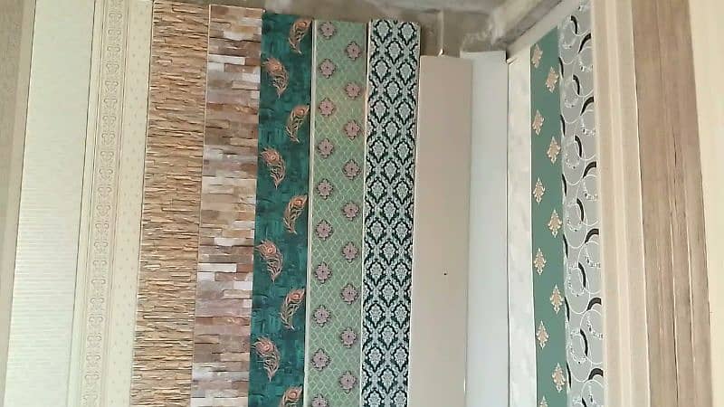 3d wall panel sheet wallpapers Blinds wood Vinyl floor Ceiling Grass 0