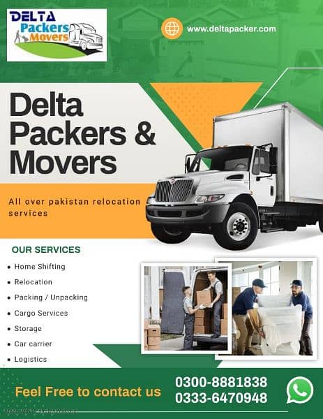 Movers and Packers, Home Shifting, Relocation, Cargo, Car Carrier 0