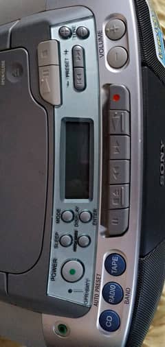 Sony audio CD & casit player