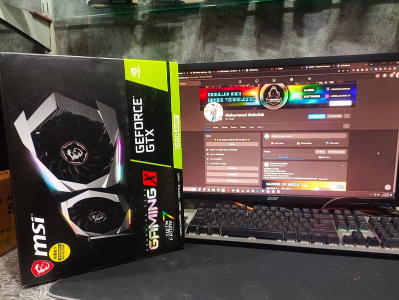 GTX 1660 SUPER 6GB OR RX 590 8GB Graphics Card Quantity Available 6