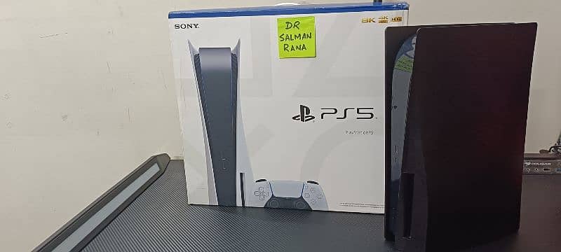 PS5 Region 1 USA model 1015A for sale with black face plates addition 5