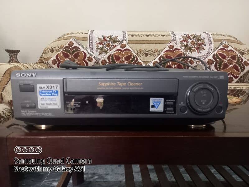 sony video cassette player 0