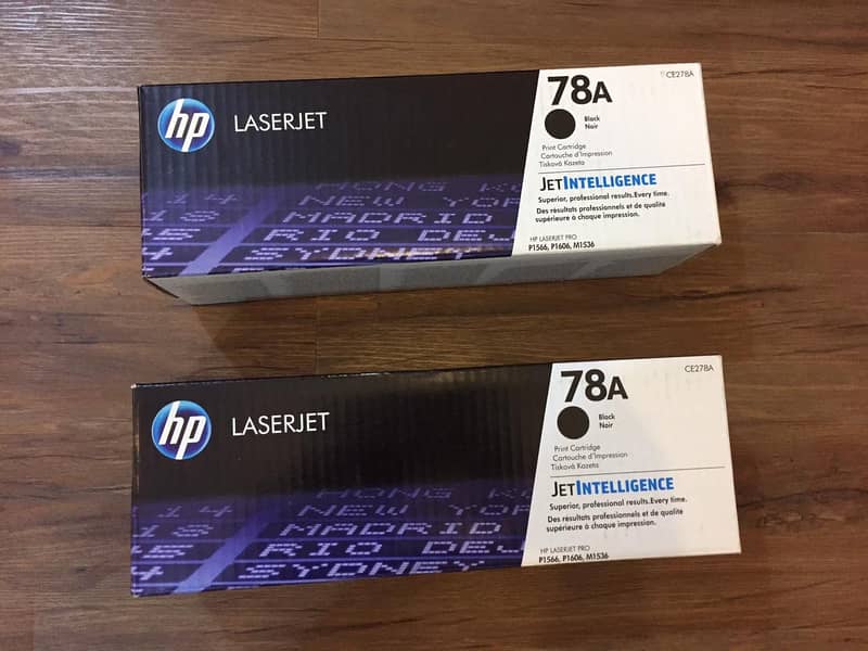 HP Laserjet Printer - Multi Functional and two sealed packed Toner 78A 4