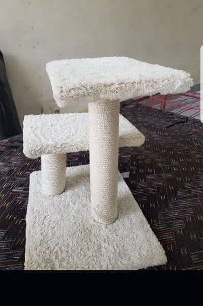 Brand New Cats Tree In White Colour 1