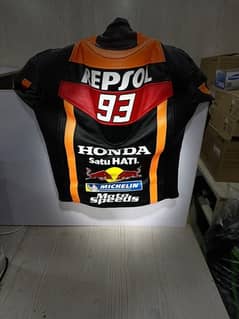 leather jacket repsol edition complete padding 0