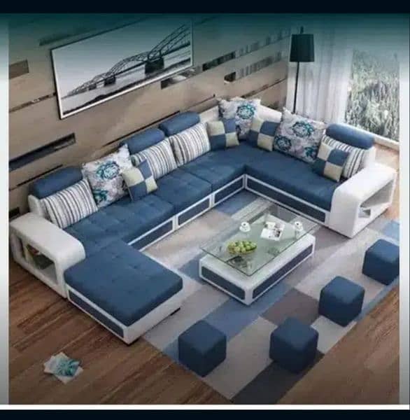 new l u shape sofa set 13