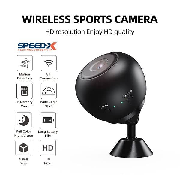 New A10 1080p Hd 2mp Magnetic Wifi Mini Camera With Pix Link App 0