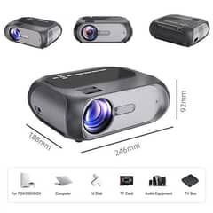 T7 Wifi Hd 1080p Multimedia Projector With Higher Resolution Brightnes