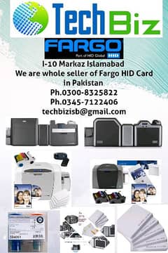 Fargo HDp 5000 dualside card Printer and their accesories 0