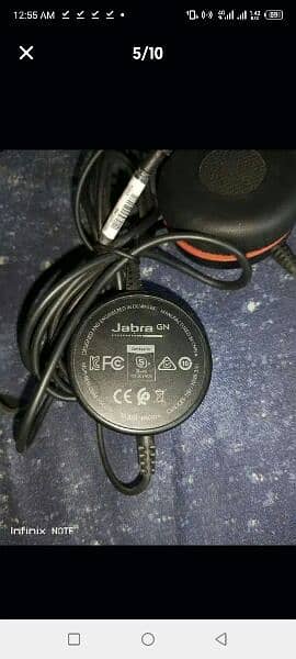 Jabra Evolve 20 Type C Professional headset 4