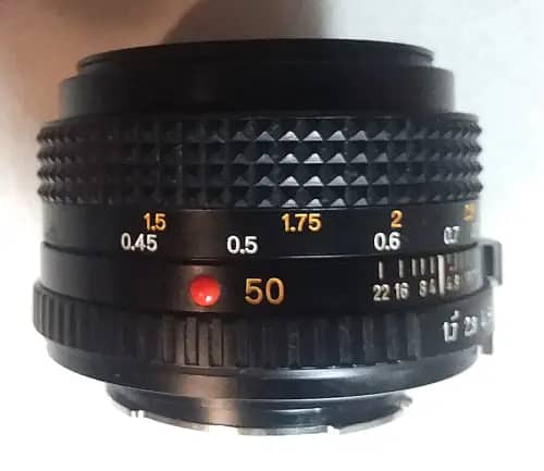 Minolta MD 50mm f/1.7 Manual lens for Sony E Mount/ Micro four thirds 2