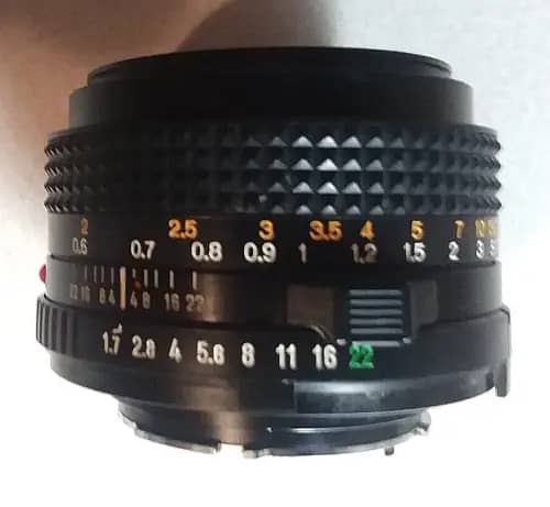 Minolta MD 50mm f/1.7 Manual lens for Sony E Mount/ Micro four thirds 3