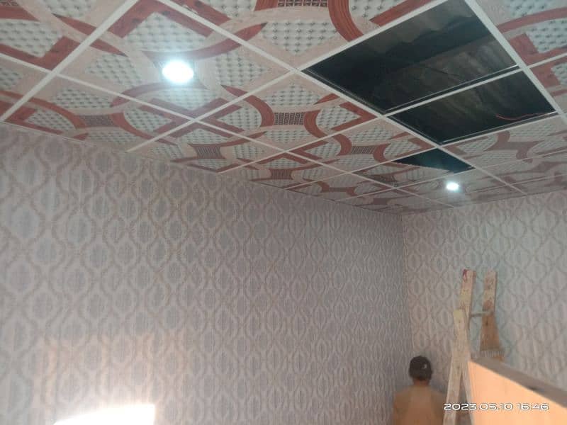 Pop ceiling/False ceiling/Gypsum ceiling 2 x 2 9