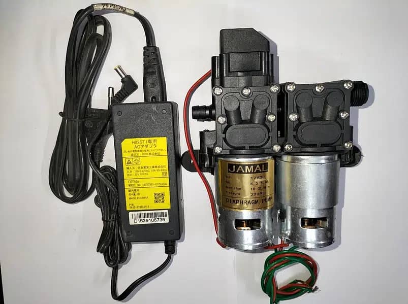 12V DC Double Motor Water/Agricultural Electric Sprayer/Pressure Pump 1