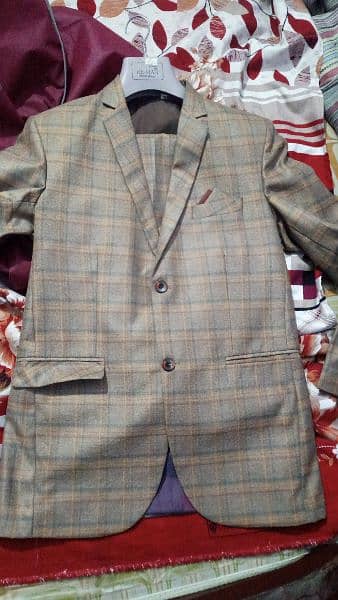 pent coat three piece imported kapra 3
