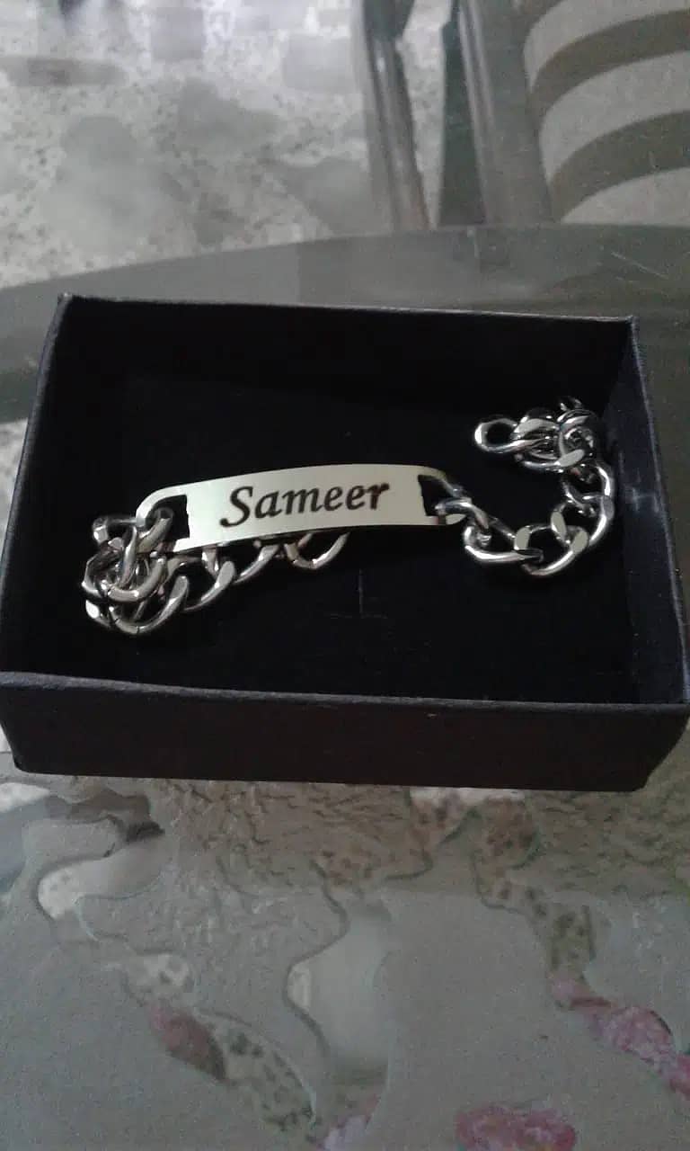 Customized Name Bracelet Gift For Couple 1