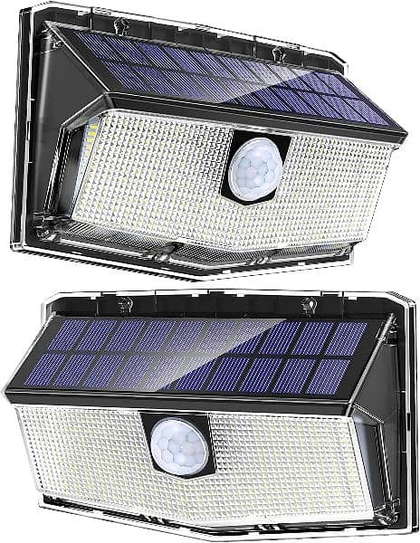 Solar Light 200 LED Outdoor LITOM Motion Sensor 2 Pack 3