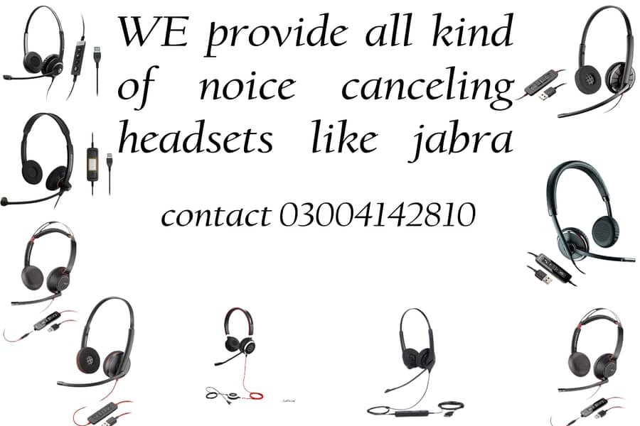 plantronic jabra sennheiser all kind of usb noice canceling headsets 0