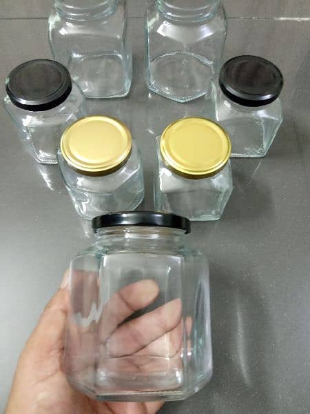 New Glass Bottles 1000mL with metal Caps 3