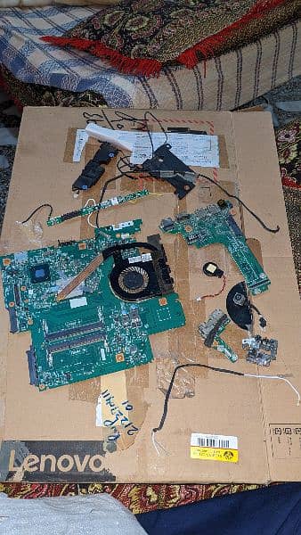 DELL latitude 3330 board with processor and fan 3