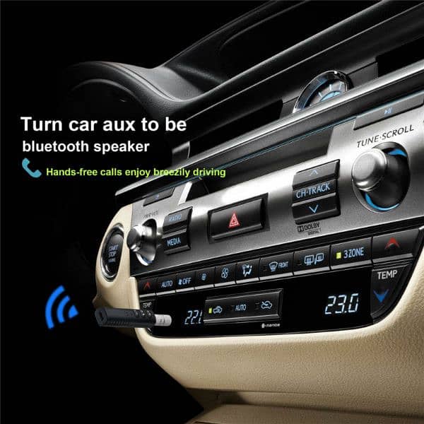 USB Bluetooth Music Receiver with Dual AUX Pin 4