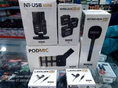 Rode NT USB mini and Rode PodMic for Podcast Mic