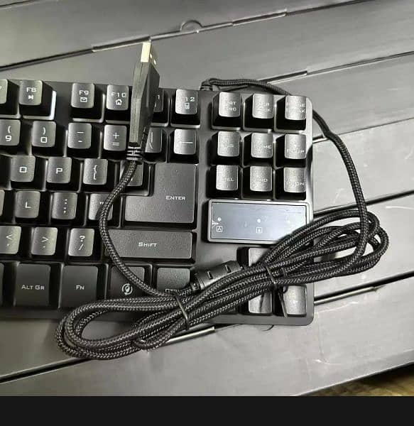 Keyboard RGB usb wired keyboard. 7