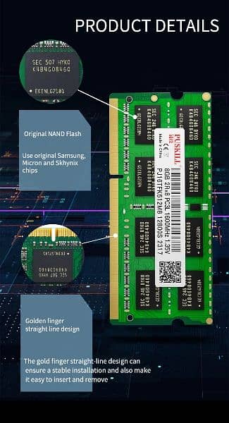 Ram DDR3L Walram and PUSKILL Memory Notebook Memoria Sodimm 1.35V 8GB 10