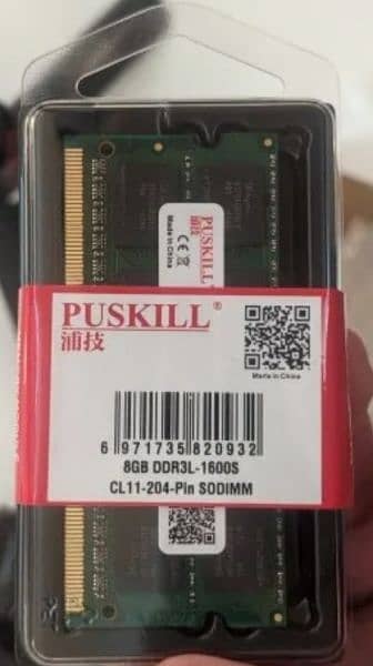 Ram DDR3L Walram and PUSKILL Memory Notebook Memoria Sodimm 1.35V 8GB 12