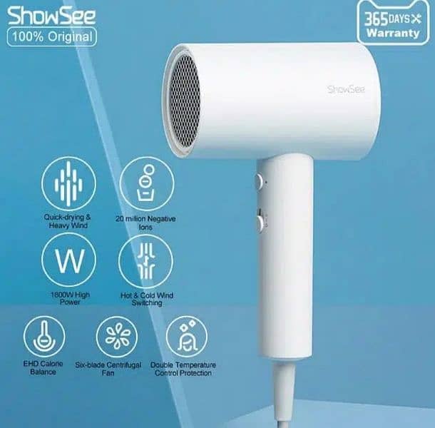 Xiaomi Showsee Hair Dryer. 5