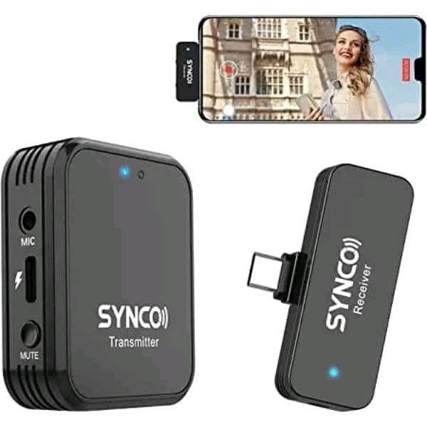 Synco Wireless Microphone | For type c or iPhone 1