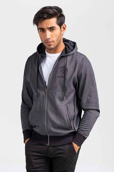 Ideas Men's Hooded Zipper Jacket Original. Discounted price. 1