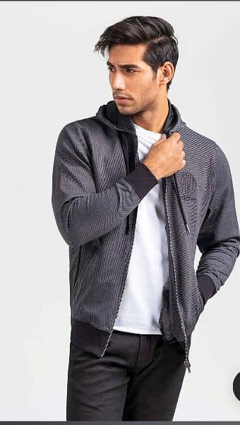 Ideas Men's Hooded Zipper Jacket Original. Discounted price. 2