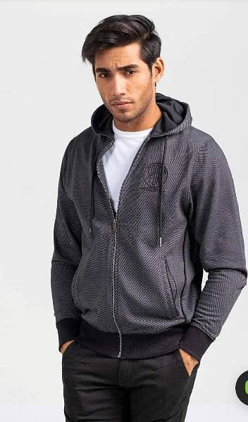 Ideas Men's Hooded Zipper Jacket Original. Discounted price. 3